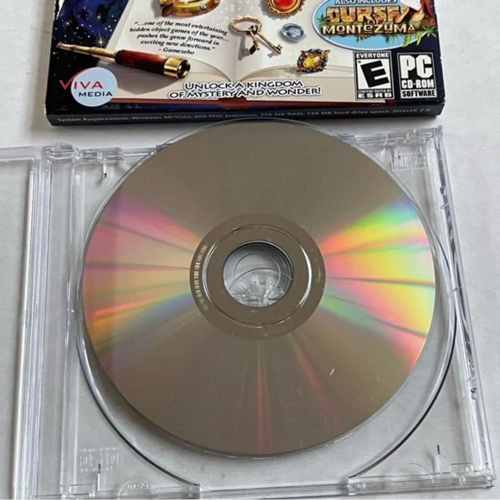 Magic Encyclopedia Curse of Montezuma Mystery PC Games CD ROM E ESRB Viva Media